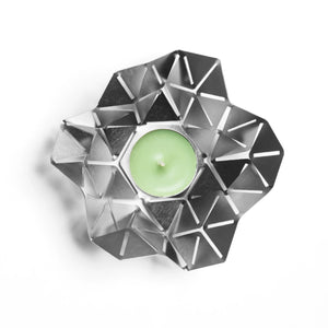 Geometric Nordic tea light holder