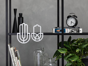HAMSA-HAMSA | Set of two shelf sitters | Shelf decoration | Housewarming gift