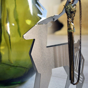 modern deer shape jewelry stand