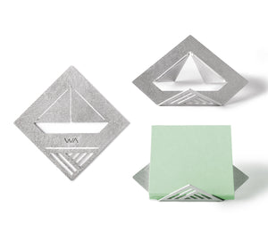unusual origami style geometric memo note holder